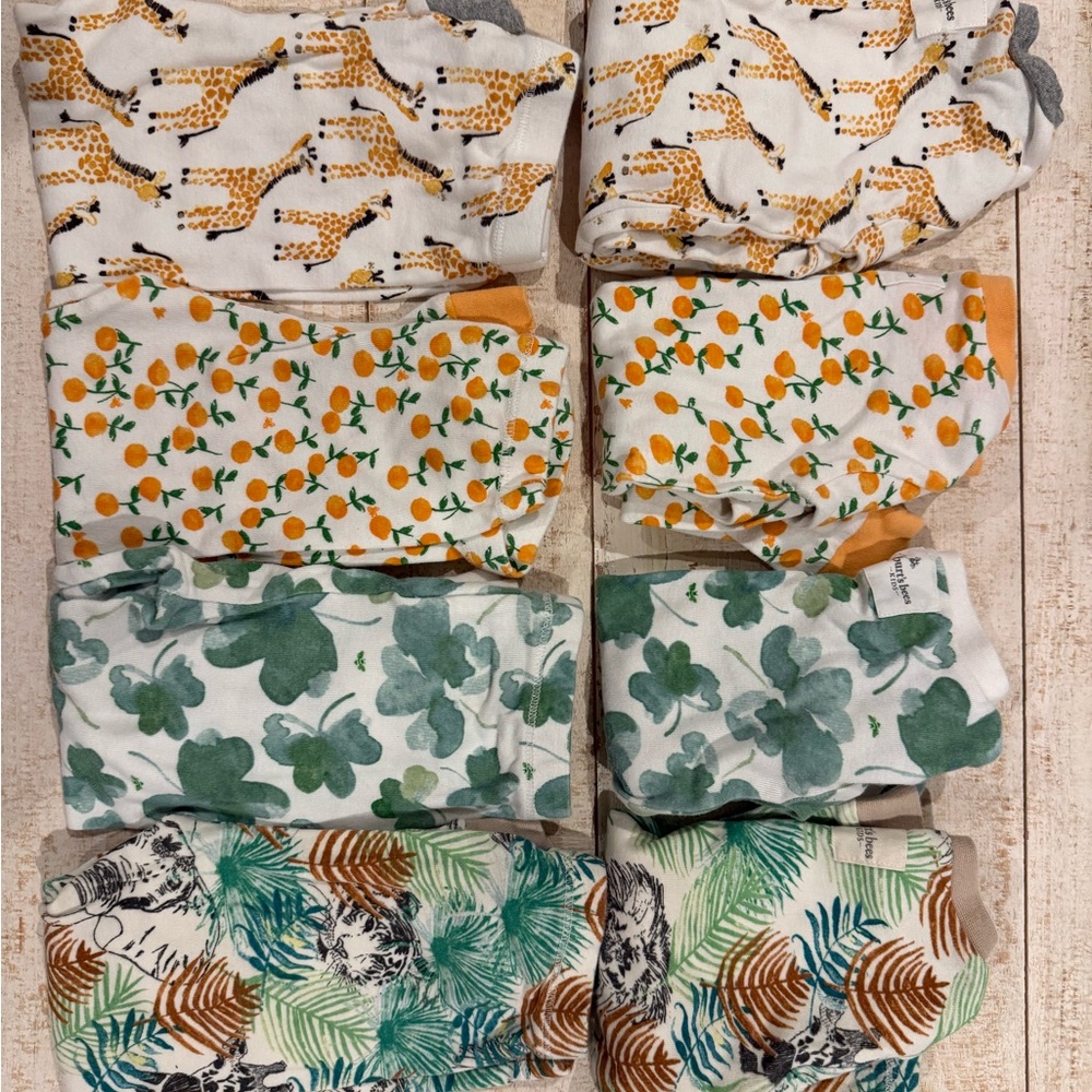 Burt’s Bees pajama sets 2T